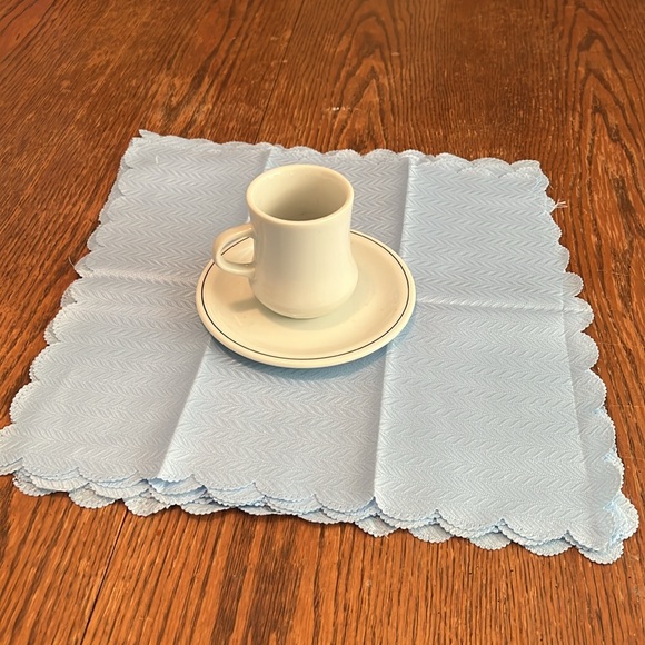 Vintage Baby Blue 6pcs  Dining Table Cover - Picture 5 of 11